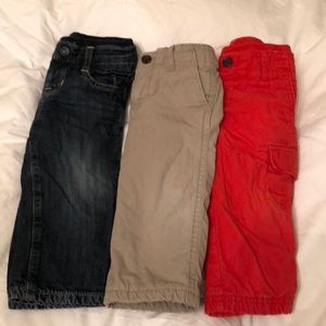 Gap pants - lined for winter - bundle of 3!